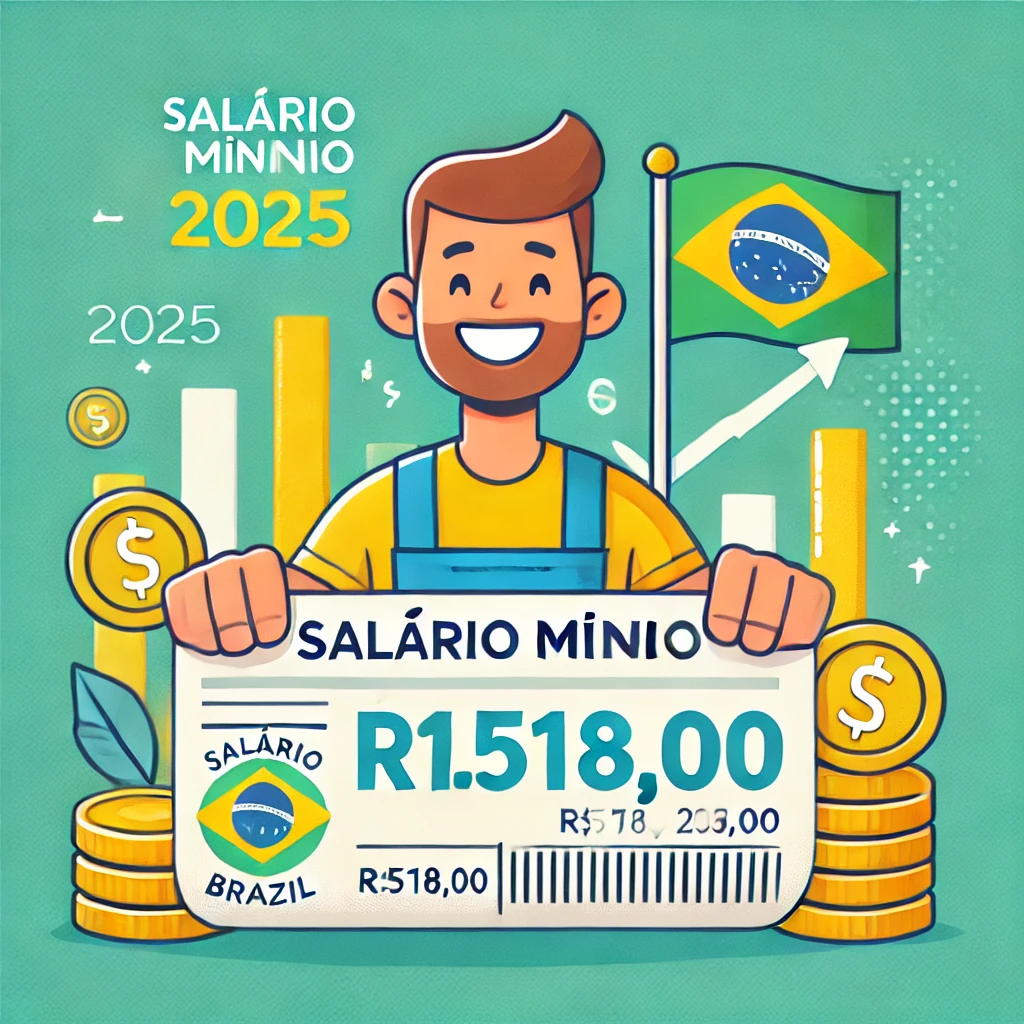 Salário Mínimo 2025: Novo Valor de R$1.518,00 e Impactos no Brasil